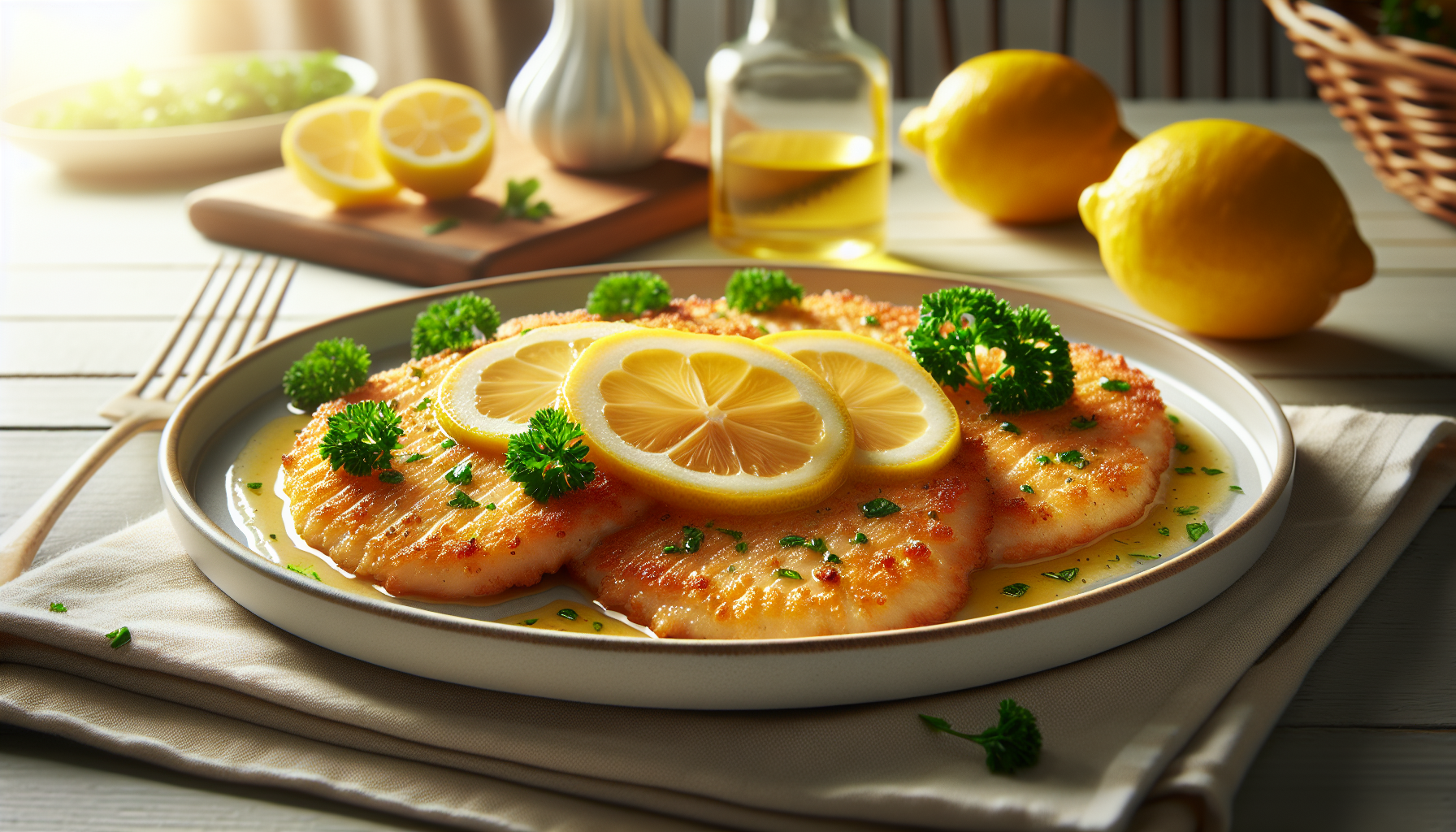 scaloppine al limone